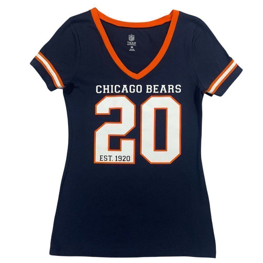 NFL Team Apparel‎ Women's Chicago Bears V-Neck T-Shirt